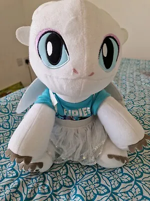 Buy Build A Bear How To Train Your Dragon Light Fury Plush With Tutu And T-shirt • 50£