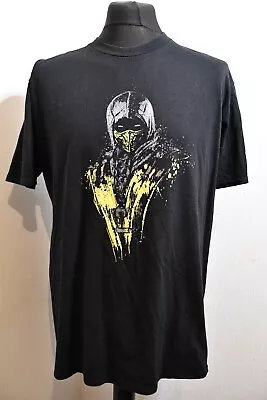 Buy Mortal Kombat Scorpion T-Shirt Gildan Size L • 12£