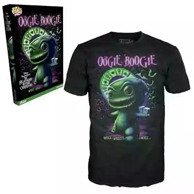 Buy The Nightmare Before Christmas PopBoxed T-Shirt Oogie Boogie M Medium • 19£