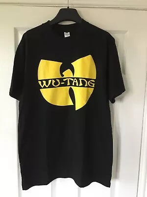 Buy Wu Tang Black Cotton T'Shirt Size Large • 12£