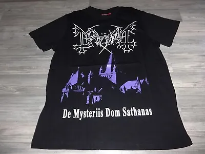 Buy Mayhem Australia Import Shirt Black Metal Gorgoroth Behemoth Urfaust Mgla • 30.72£