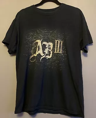 Buy Alter Bridge Men’s Gildan Black Tour T-shirt 2010 Size M Vintage Retro Band • 20£