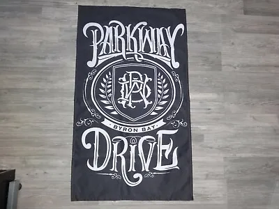 Buy Parkway Drive Posterflagge Fahne Flag Flagge Poster Underoath Hatebreed 6666 • 25.90£