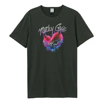 Buy Amplified Unisex Adult Kickstart My Heart Motley Crue T-Shirt GD719 • 20.09£