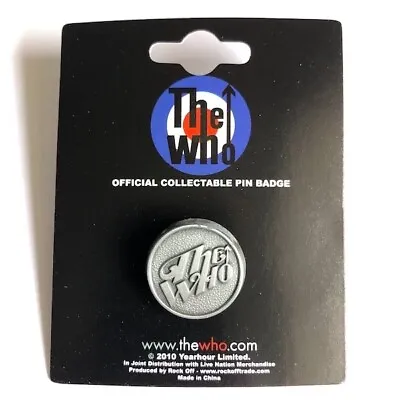 Buy THE WHO Arrow : Metal Die-cut Butterfly PIN BADGE Official Licensed Merch • 5.20£