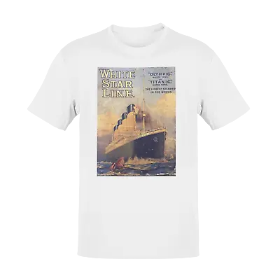 Buy Titanic Ship Fan Art Christmas Funny Film Movie T Shirt • 4.99£