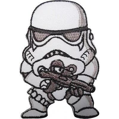 Buy Star Wars Stormtrooper Patch Embroidered Badge Iron Sew On T Shirt Bag Jeans Cap • 2.79£