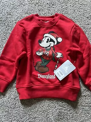 Buy Disney Kids Mickey Mouse Red Christmas Jumper - Age 2 - BNWT • 5.99£