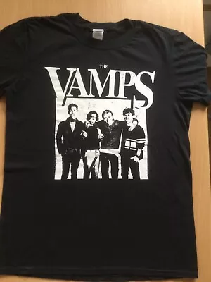 Buy The Vamps Black T Shirt Size Medium • 4.99£