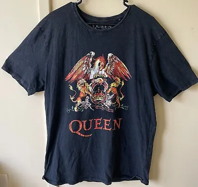 Buy Queen 'Classic Crest' T-Shirt - Large - 2020 Official Merch Size L Rock Music • 10.48£