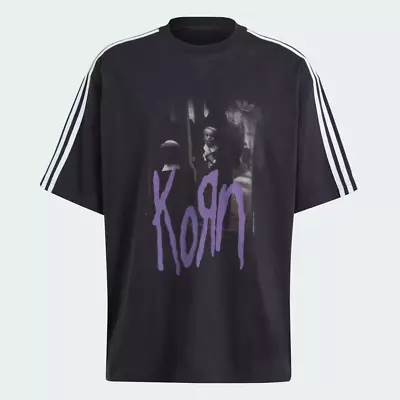 Buy Adidas Korn Graphic T Shirt Black Child - XXL 2XL - IN9099 - Life Is Peachy • 89.95£