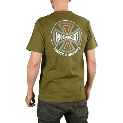 Buy Independent Converge S/S T-Shirt - Army Green • 14.99£