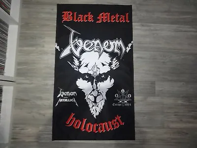 Buy Venom Tour Flag Flagge Poster Black Metal Bathory Sargeist  • 25.70£