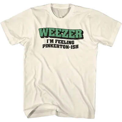 Buy Weezer I'm Feeling Pinkerton-ish Men's T Shirt Rock Music Merch • 40.37£