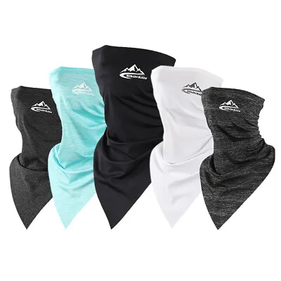 Buy Cooling Unisex Half Face Scarf Head Cover Anti-UV Dustproof Cycling Riding Snood • 6.99£