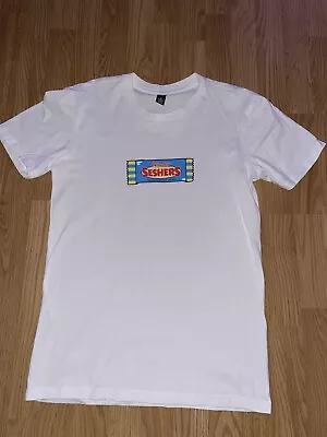 Buy Chip Shop Seshers  White Shirt Size S  • 10£