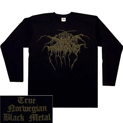 Buy Darkthrone True Norwegian Black Metal Long Sleeve Shirt S-XXL Offcil Dark Throne • 31.61£