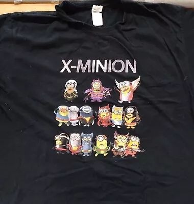 Buy X-Men/Minions T-Shirt, Large, Gildan, Used • 25£