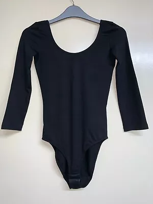 Buy Bodysuit  3/4 Sleeve Stretch Leotard Body Top  Ladies Vest T-shirt BR150  • 1.99£