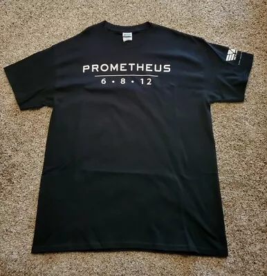 Buy Prometheus 2012 Movie Pre-Release Promotional T-Shirt Large Mens Black  • 33.15£