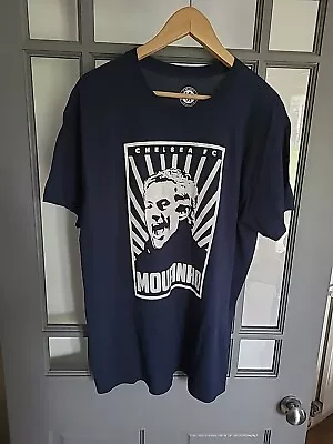Buy Chelsea Football Club Mourinho T Shirt Blue/white Size Large Preowned • 8£