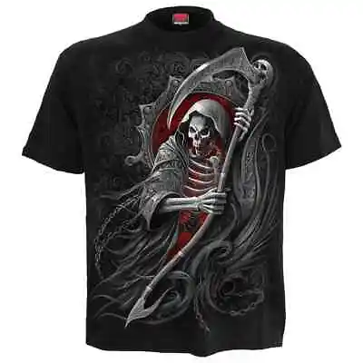 Buy NEW SPIRAL DIRECT REAPER S PORTAL T-Shirt Top Tee Biker Grim Reaper Skull • 16.99£