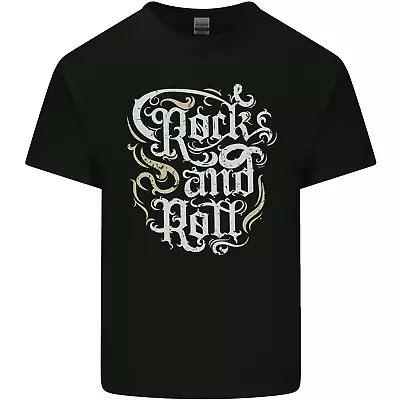 Buy A Rock N Roll Design Mens Cotton T-Shirt Tee Top • 8.75£