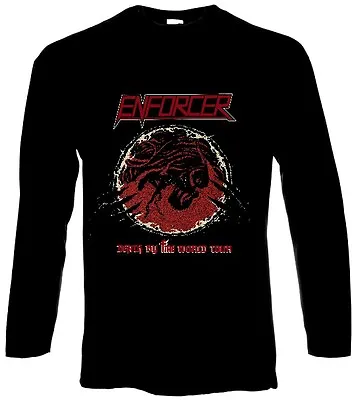 Buy ENFORCER - Death By Fire - Longsleeve Longarm Shirt - Größe Size XL - Neu • 21.53£