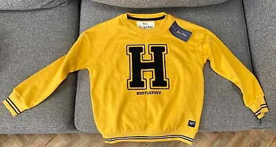 Buy M&S Marks And Spencer Harry Potter Hufflepuff Jumper 9-10 H Yellow • 15£