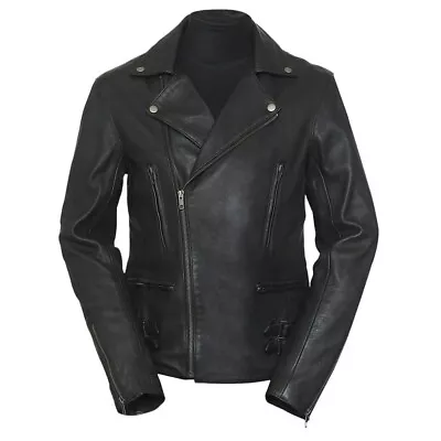 Buy XtendFit New Men Black Easy Rider Stylish Fashion Jacket In Lambskin Leather • 78.95£