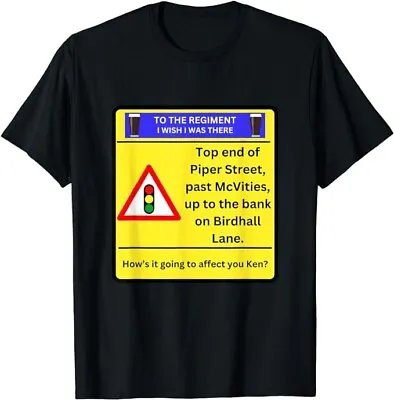 Buy Early Doors - T-Shirt - Temporary Traffic Lights - The Grapes - To The Regiment • 16.99£