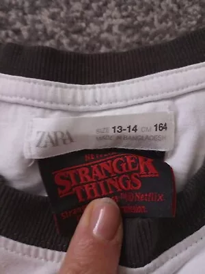 Buy Zara Stranger Things Tshirt • 5£