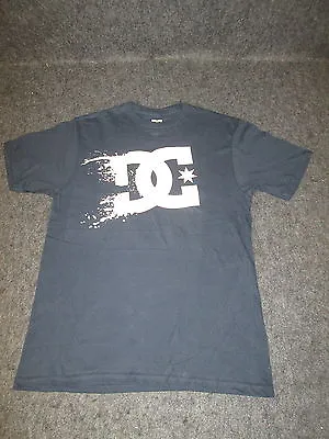 Buy Mens Genuine DC Casual Fashion Skate BMX Tee T-Shirt S M L XL Dark Blue DC07 • 9.99£