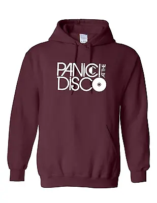Buy PANIC! AT THE DISCO Inspired Rock Band  LOGO  Unisex Hoodies Jumper Hooded Top • 16.99£