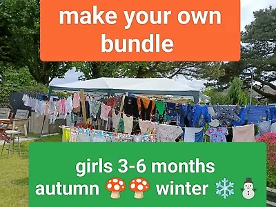 Buy 3-6 Months Girls Dress Outfit Jacket Sleepsuits Autumn Winter Make A Bundle • 1.99£