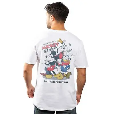 Buy Disney Mens T-shirt Mickey Mouse Classic Top Tee S-2XL Official • 13.99£