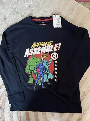 Buy Marvel Avengers Assemble Team T Shirt 11-12 Yrs • 7£