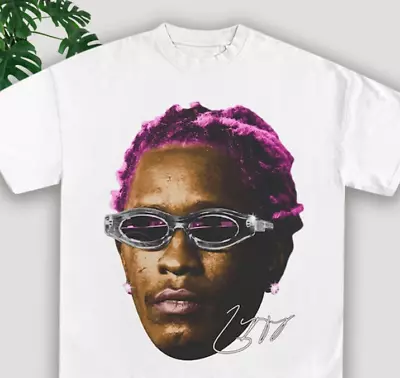 Buy Young Slatt Thug Shirt, Rap Tee Concert Merch White Pink Rare Hip Hop Graphic • 17£