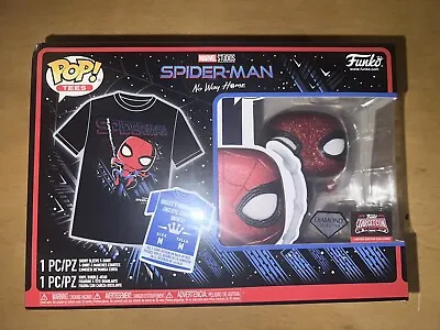 Buy Funko Pop! Spider-Man No Way Home Diamond And T Shirt M Medium Sealed Brand New • 28.35£