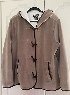 Buy E-Studio Women ~ Hooded Velour Warm Fleece Lined Jacket • 15£