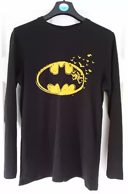 Buy Brand New (without Tags). Official DC Comics Batman Long Sleeve T Shirt. Black M • 11.49£
