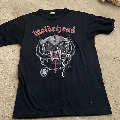 Buy Motorhead 1982 Iron Fist Tour T Shirt Vintage Retro • 99.95£