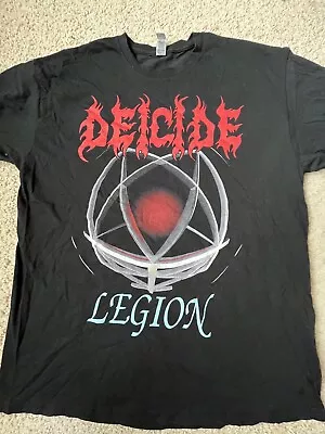 Buy Deicide Legion 30th Anniversary Show Maryland Deathfest T Shirt XL • 14.99£