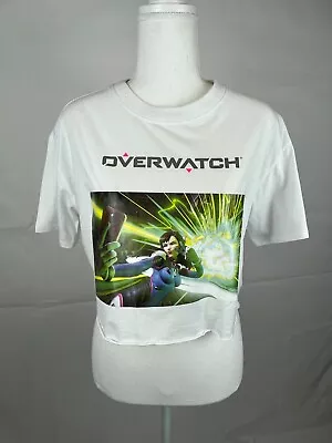 Buy Forever 21 Women's Overwatch DVA Crop Top Belly Shirt Short Sleeve NWOT One Size • 11.58£