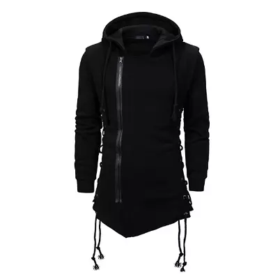 Buy Mens Casual Assassin Creed Hoodie Hooded Loose Coat Zip Hoodie Warm Jacket • 37.61£
