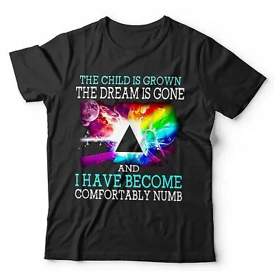 Buy The Child Is Grown The Dream Is Gone Tshirt Unisex - Pink Floyd, Lyrics • 11.19£