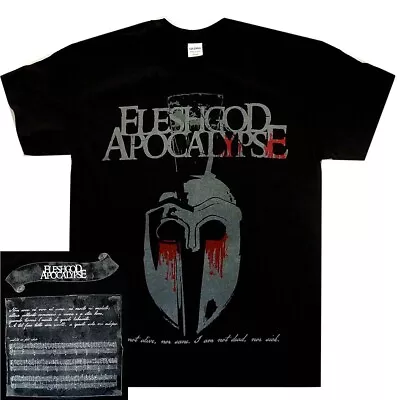 Buy Fleshgod Apocalypse Greek Helmet S M L XL Official T-Shirt Death Metal Tshirt • 19.86£