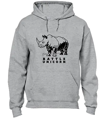 Buy Battle Unicorn Hoody Hoodie Funny Joke Animal Design Cool Design Top  • 16.99£