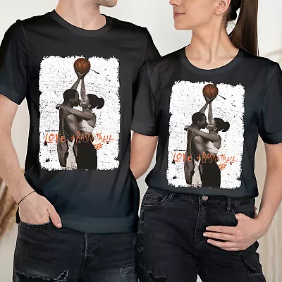 Buy Love And Basketball Happy Valentine's Day Movie Poster Couple Tee T-Shirt #VD • 11.99£