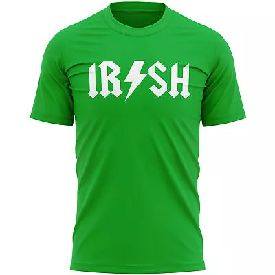 Buy Irish Rock Parody T Shirt Funny St Patricks Day Paddy Days Gift Ideas Him Men... • 12.95£
